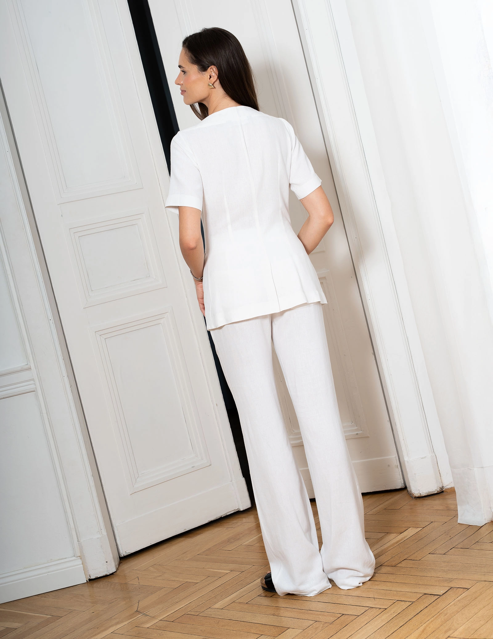 Damen Kasack Sole - SOFT WHITE