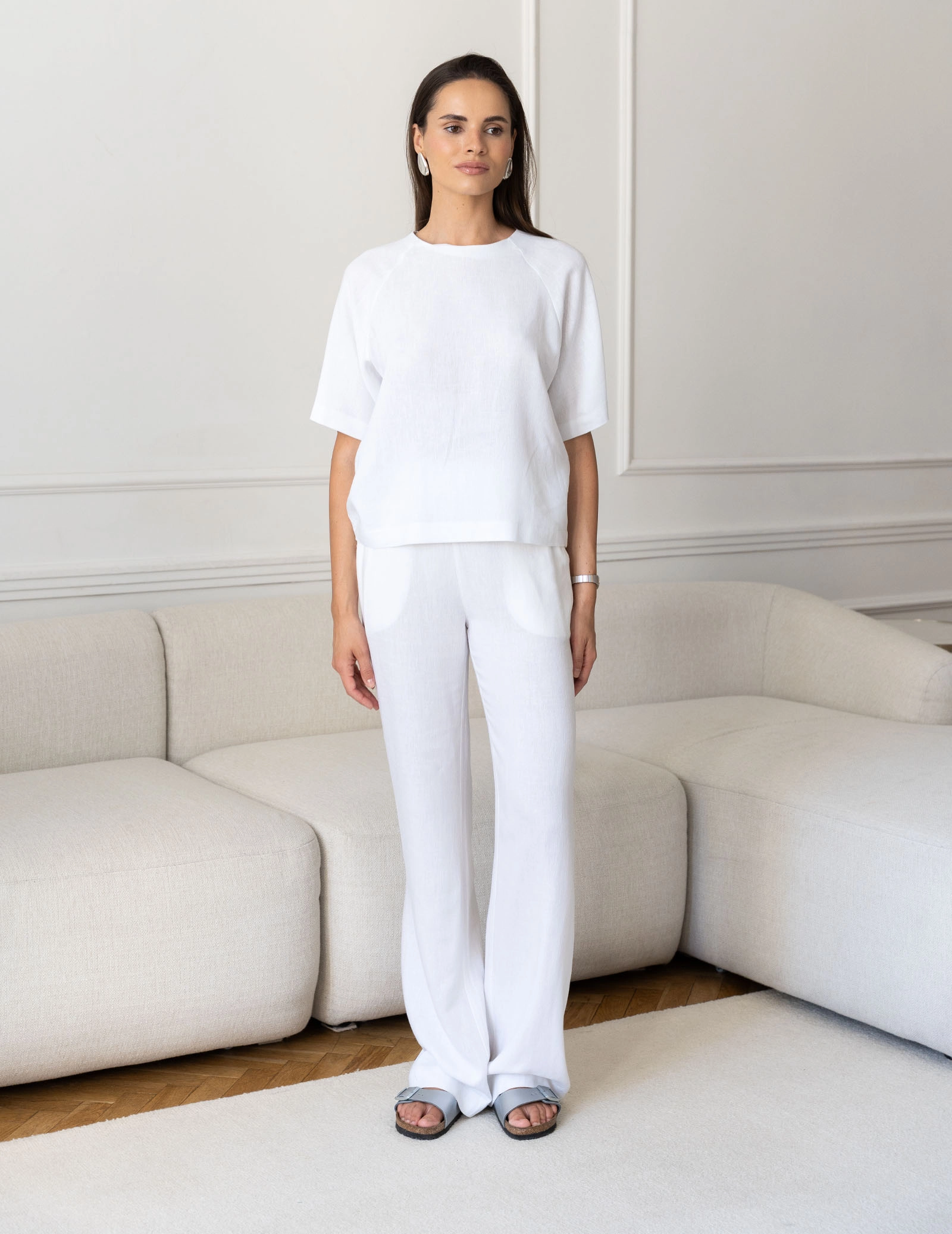 Damen Hose Nore - SOFT WHITEDamen Hose Nore - SOFT WHITE