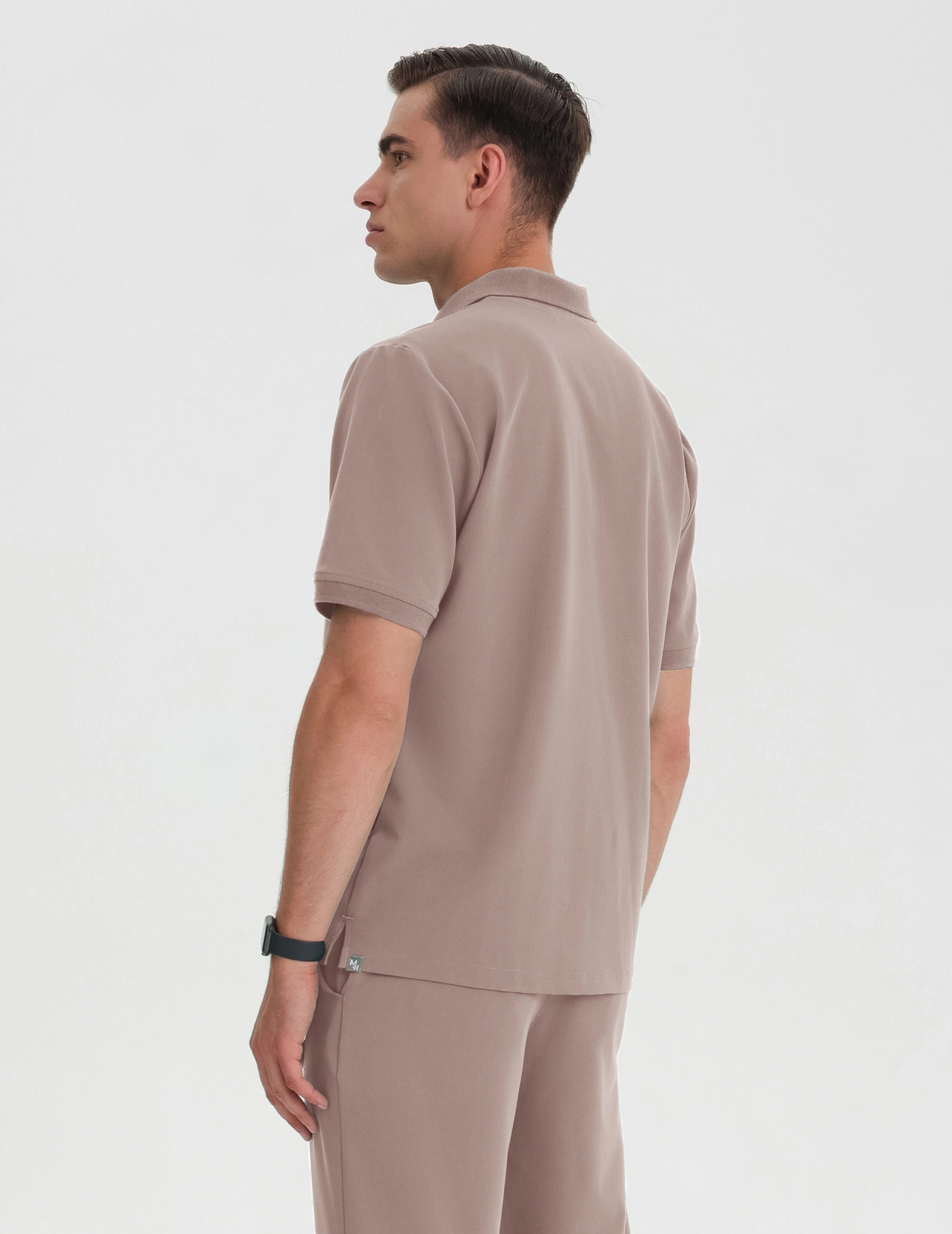 Medizinisches Kasack Polo Herren - BEIGE
