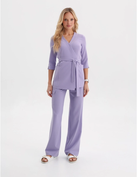 Damen YOGA Hose - PURPLE...