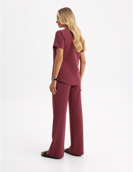 Damen YOGA Hose - MULLED WINE