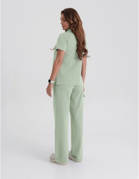 Damen YOGA Hose - MATCHA LATTE