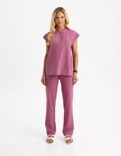 Damen YOGA Hose - BERRY SHAKE
