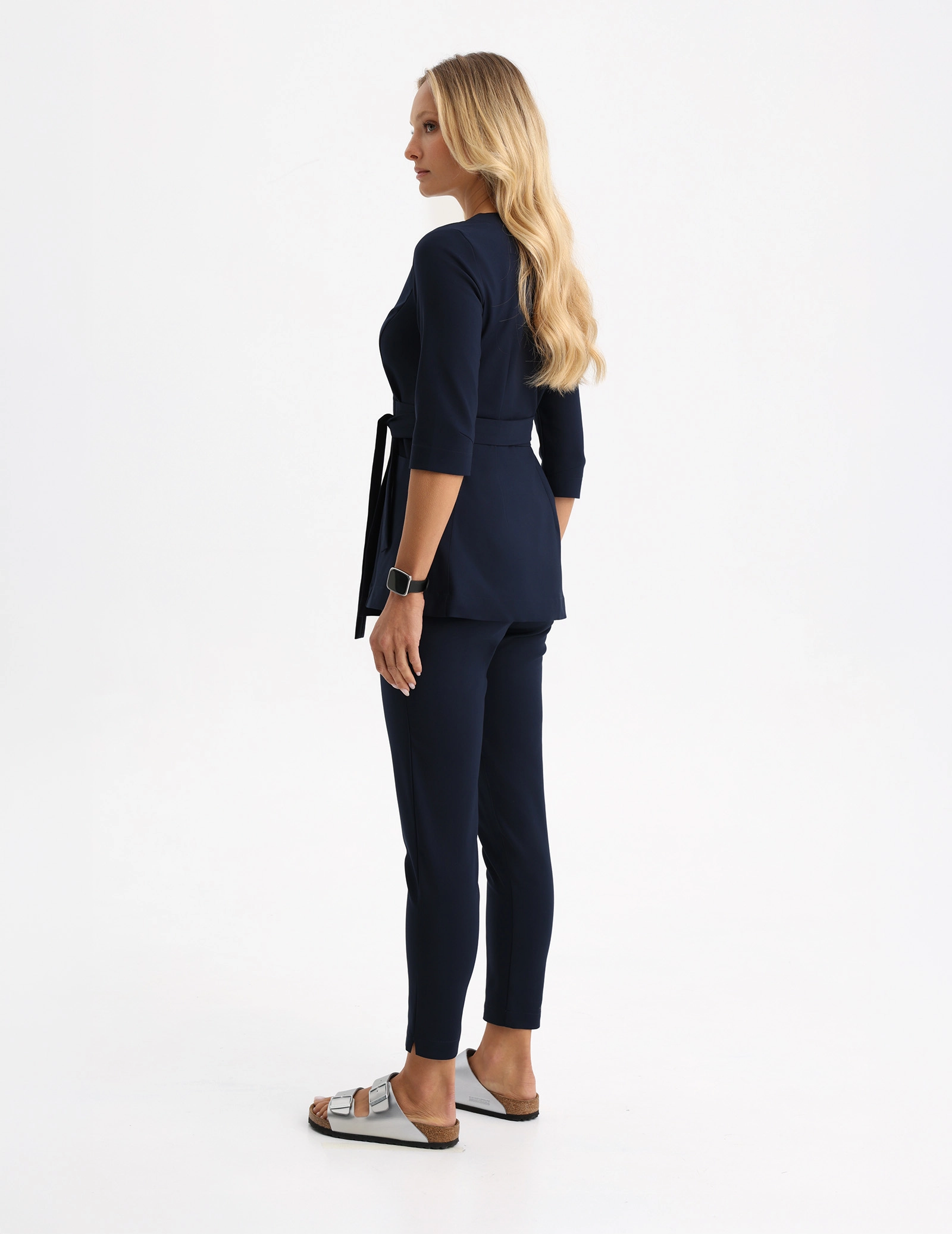 Damen Medizinische Hose Slim Fit - NAVY