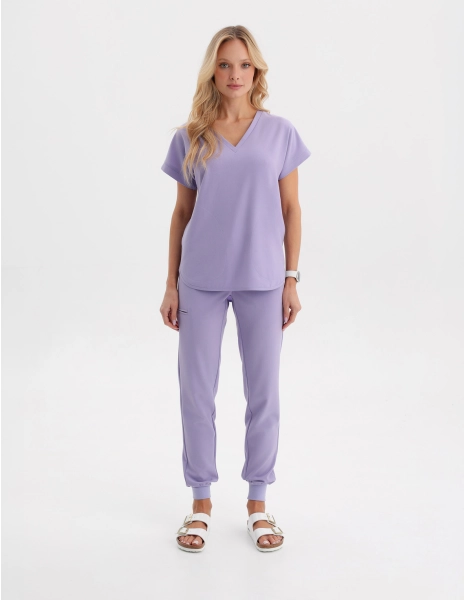 Damen Jogger - PURPLE HEATHER
