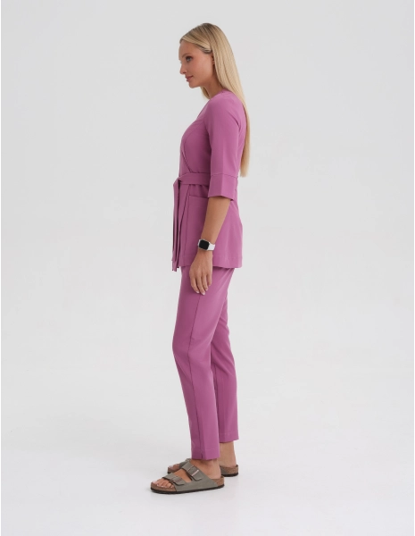 Damen Hose Basic - BERRY SHAKE