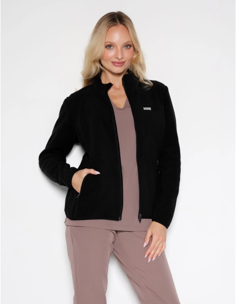 Damen Fleecejacke COZY HEAT- BLACK