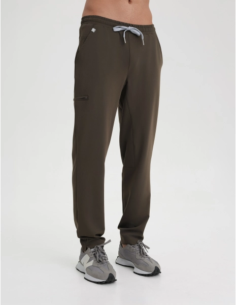 Herren Basic Hose - OLIVE...