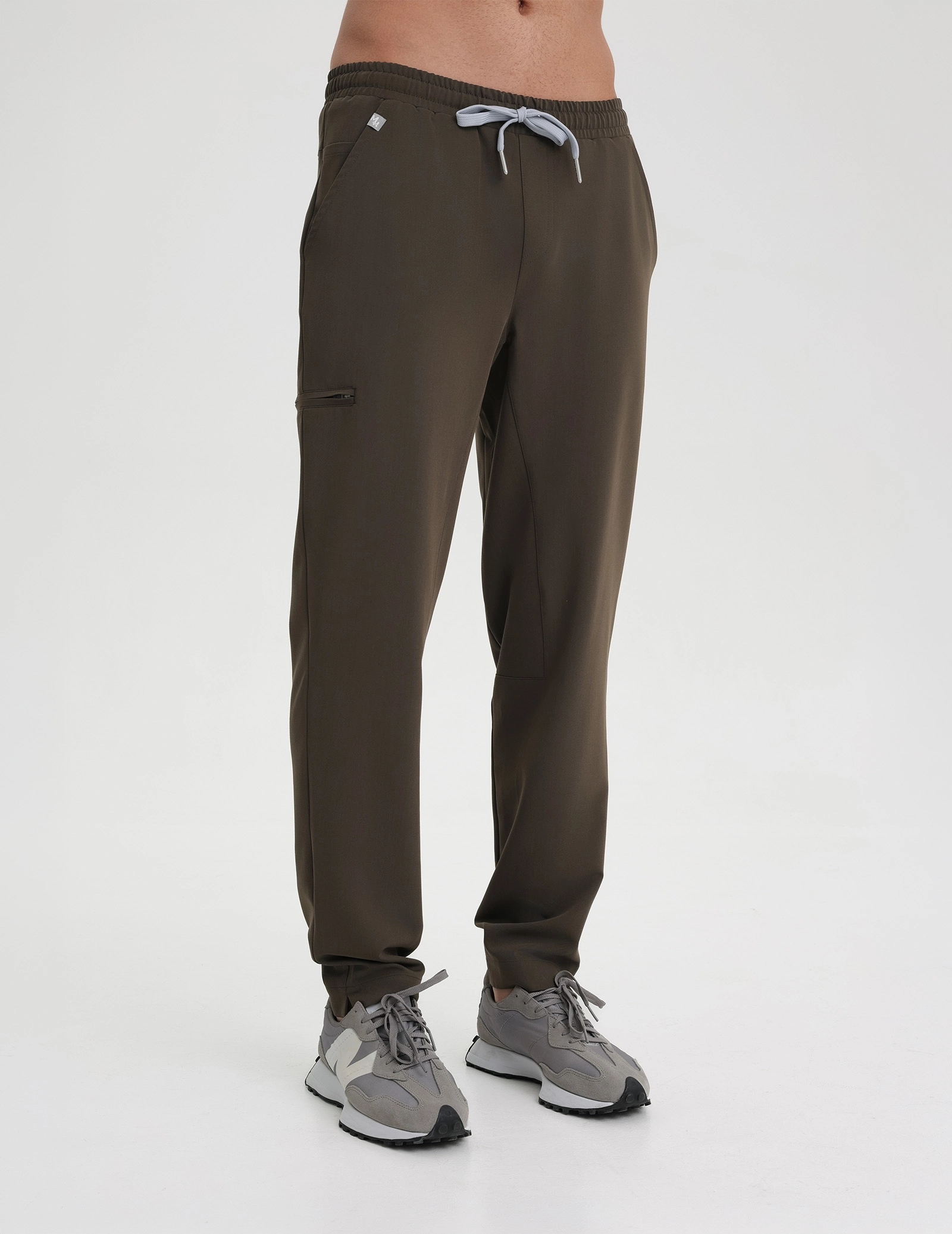 Herren Basic Hose - OLIVENACHT