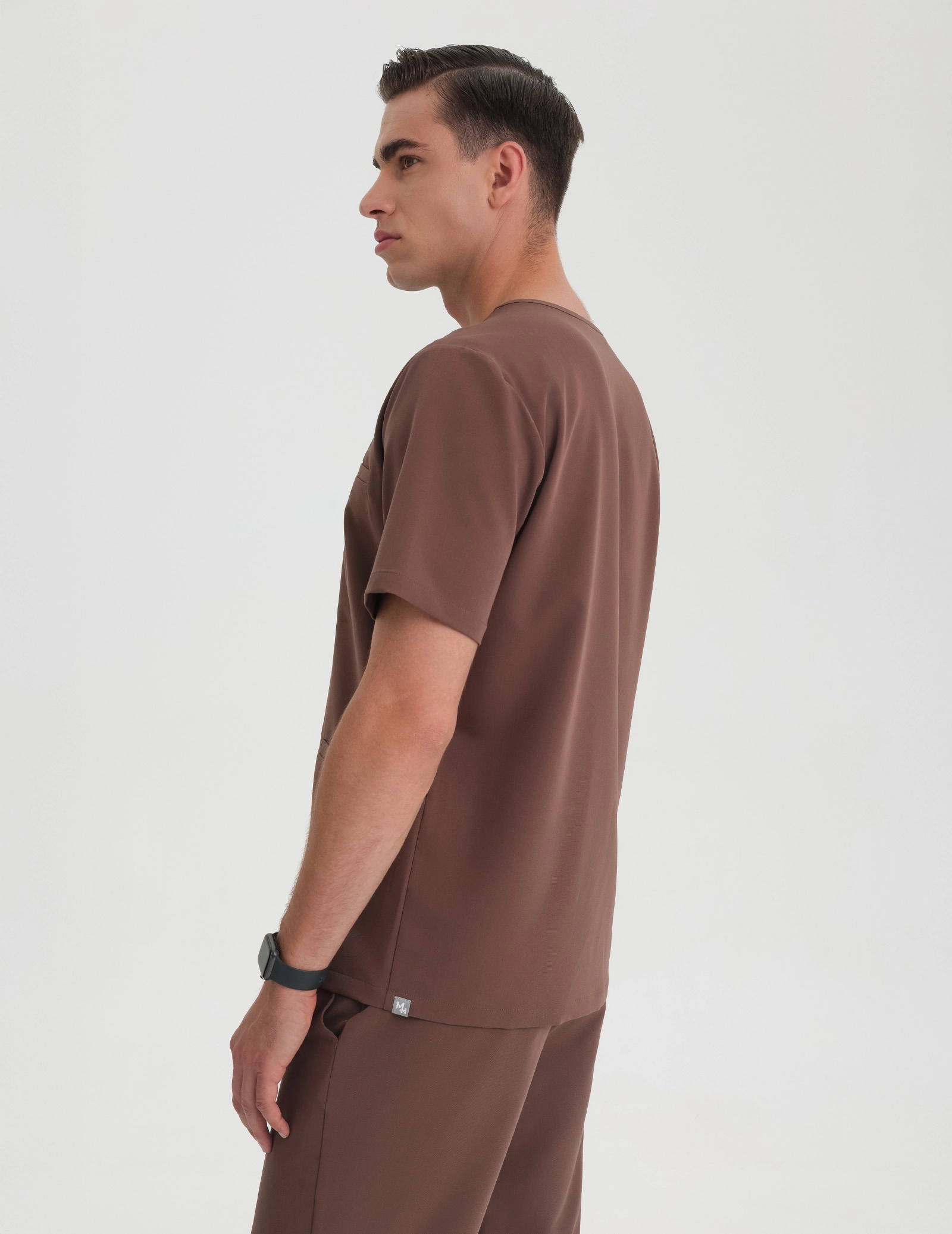 Medizinische Bluse Birbal - MILKY BROWN