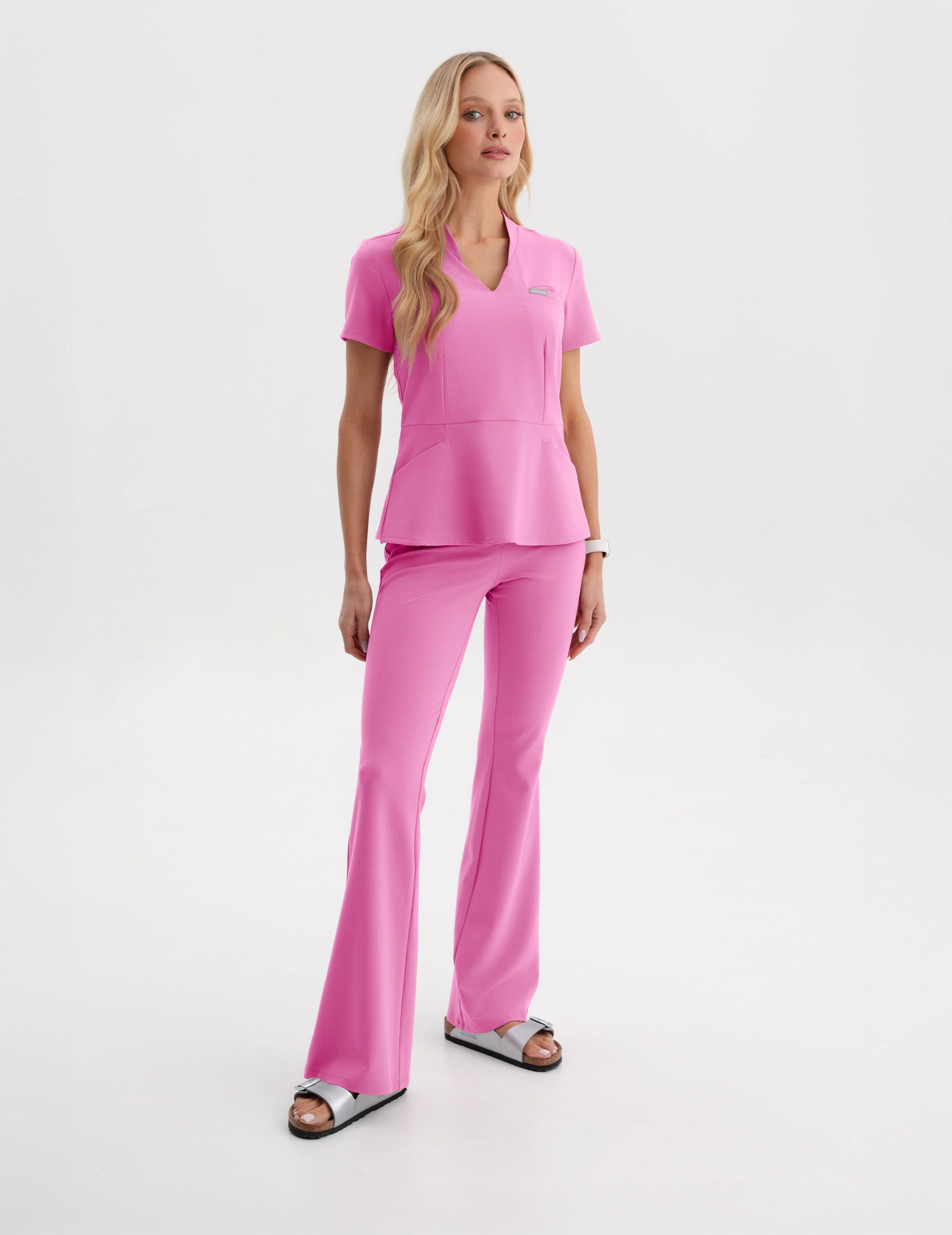 Medizinischer Kasack Kori - HOT PINK