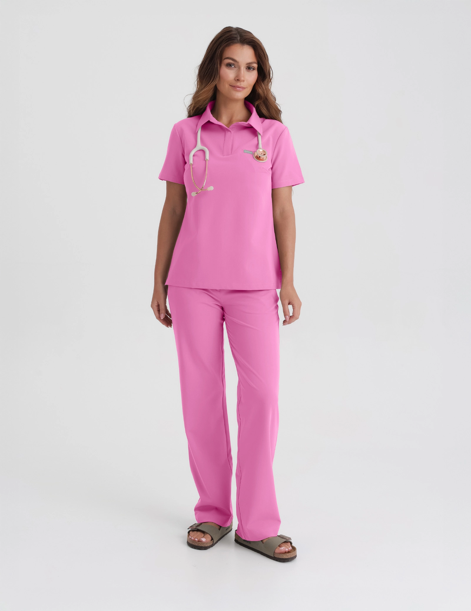 Damen Medizinische Hose Tiffany - HOT PINK
