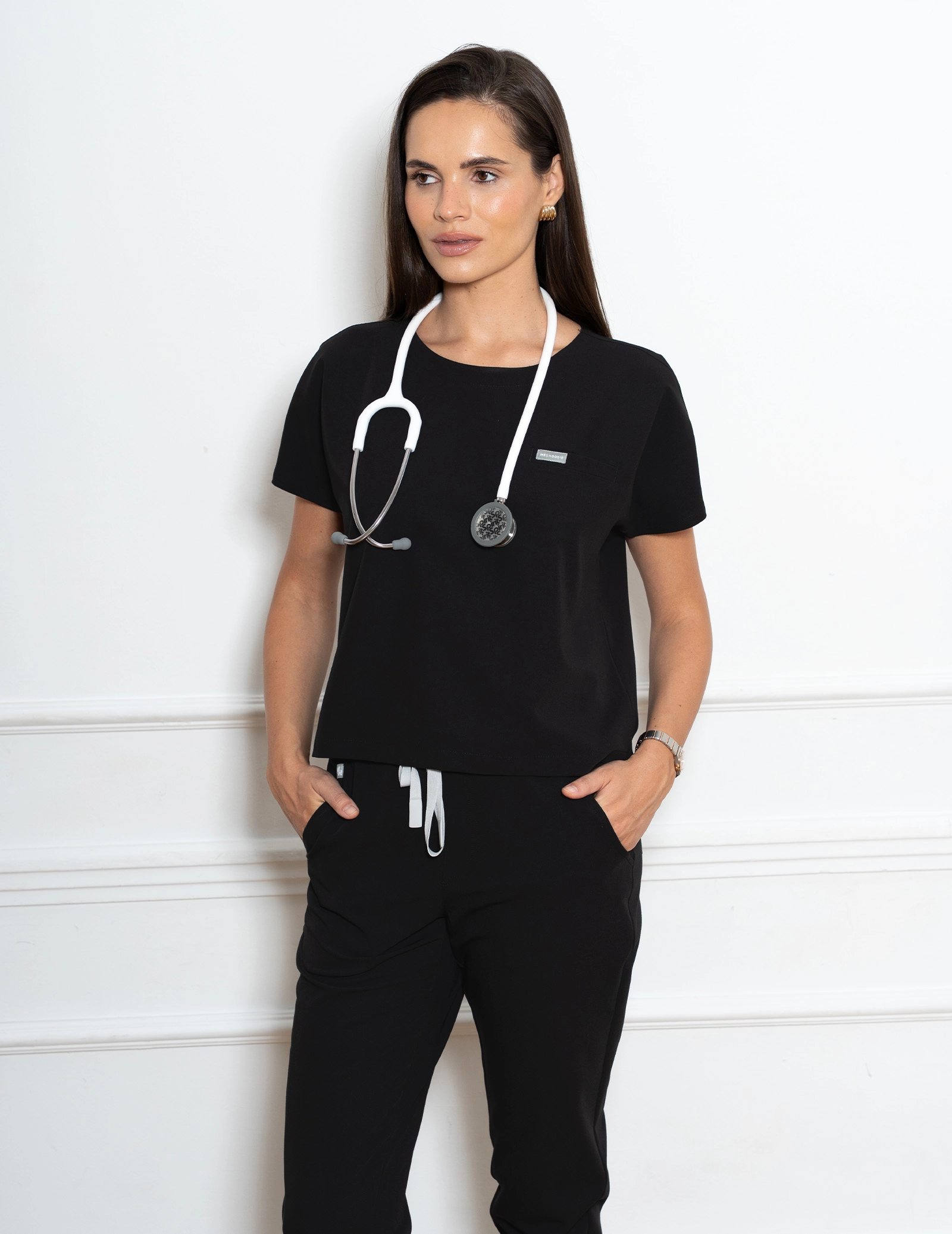 Medizinischer Kasack Alisse - BLACK