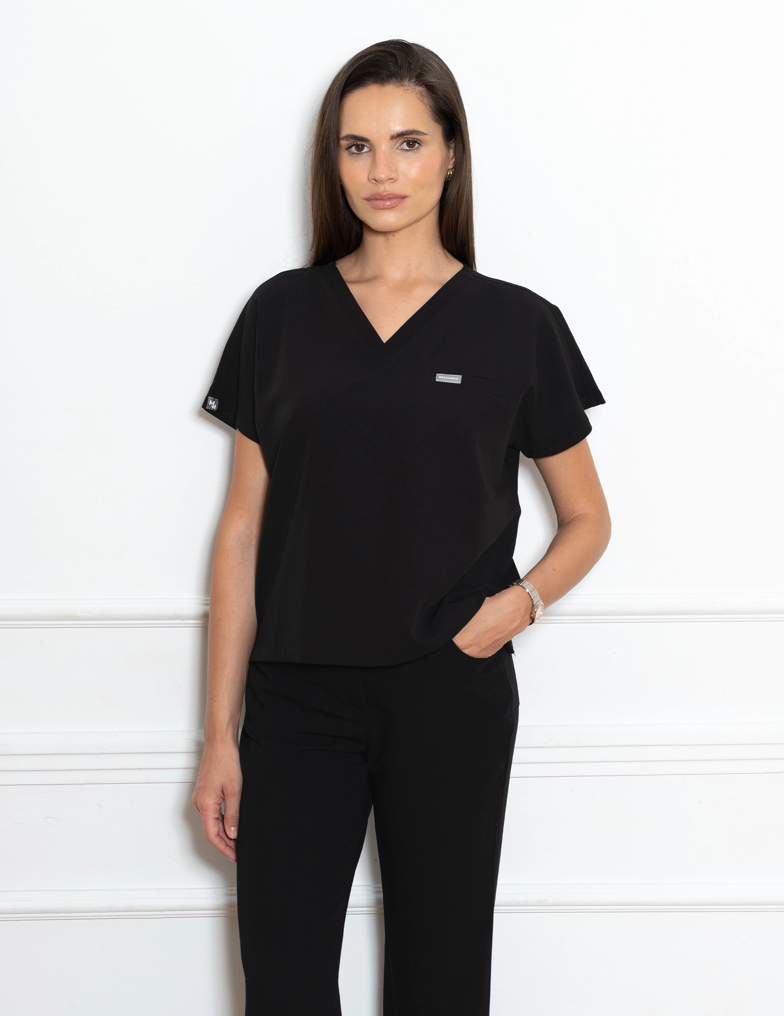Medizinischer Kasack Vessa - BLACK