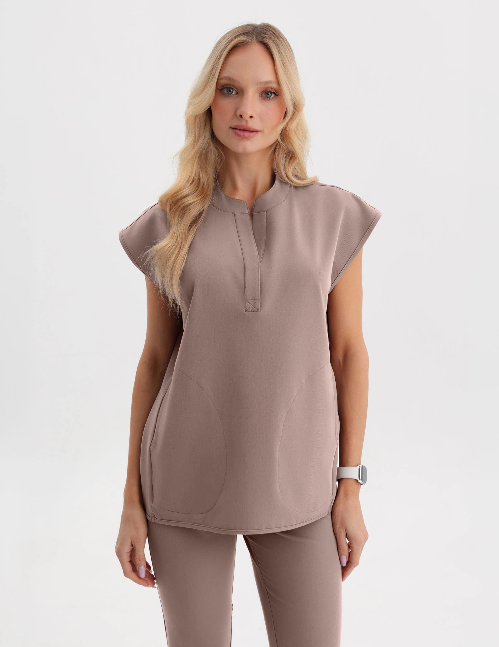 Medizinischer Kasack Khloe - BEIGE