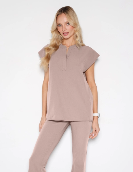Medizinischer Kasack Khloe - BEIGE