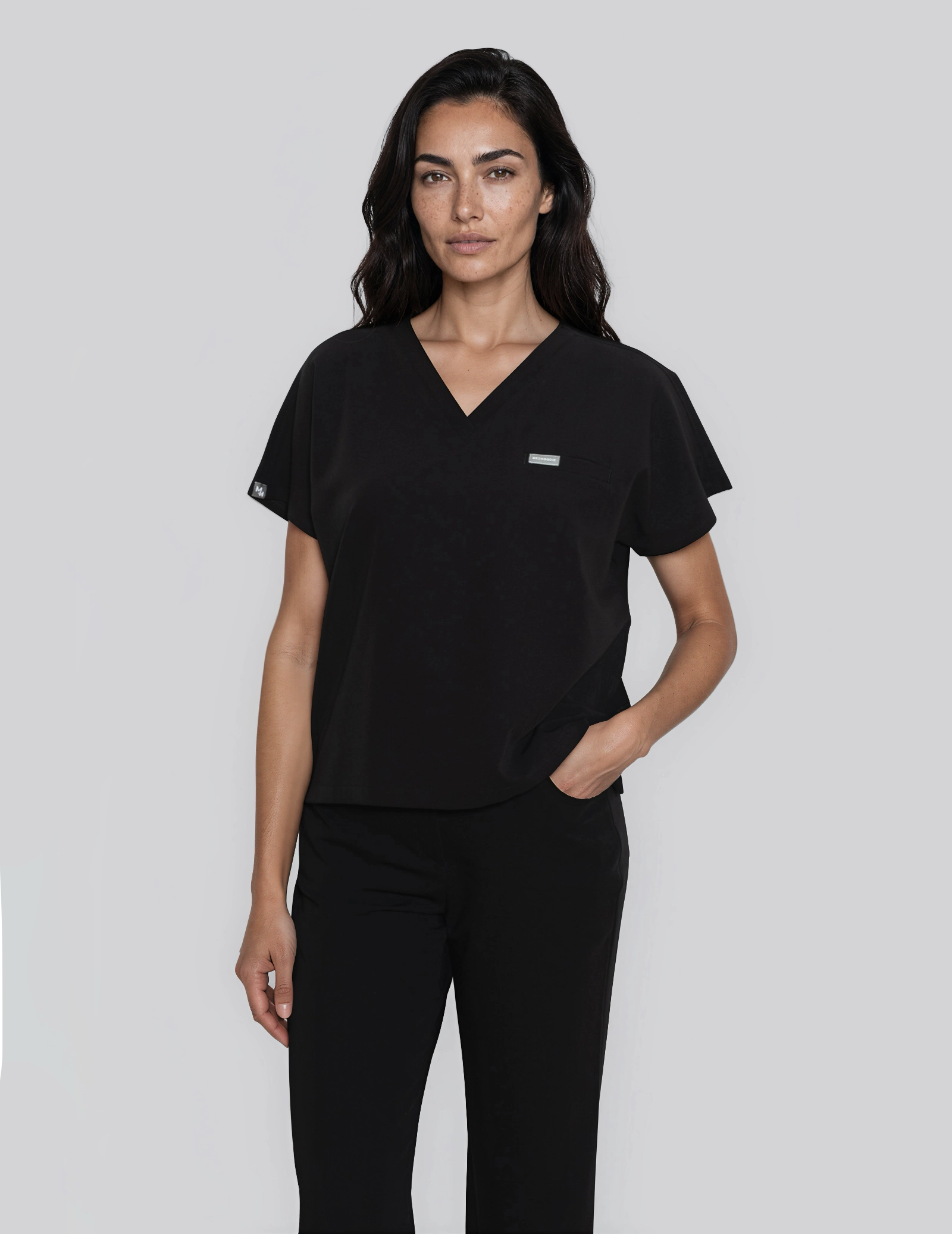 Medizinischer Kasack Vessa - BLACK