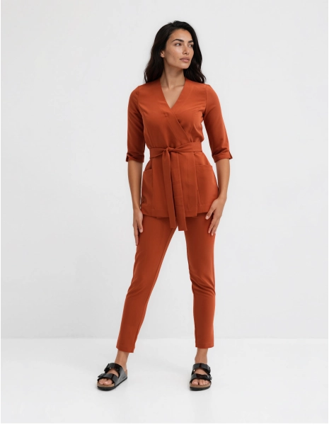 Damen Medizinische Hose Slim Fit - ROOIBOS TEA