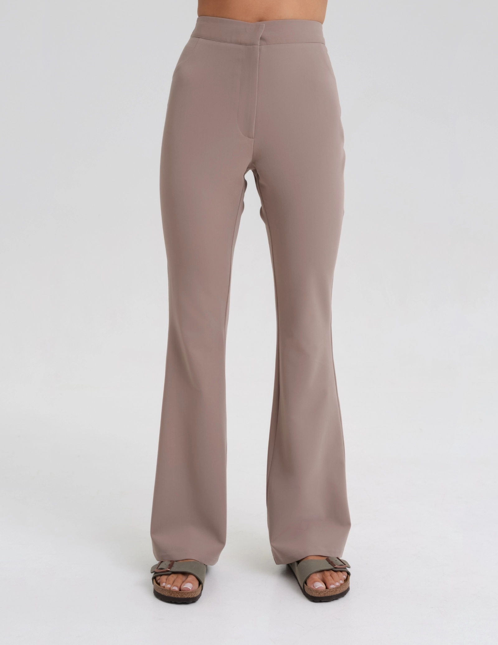 Damen Medizinische Hose Flare - BEIGE