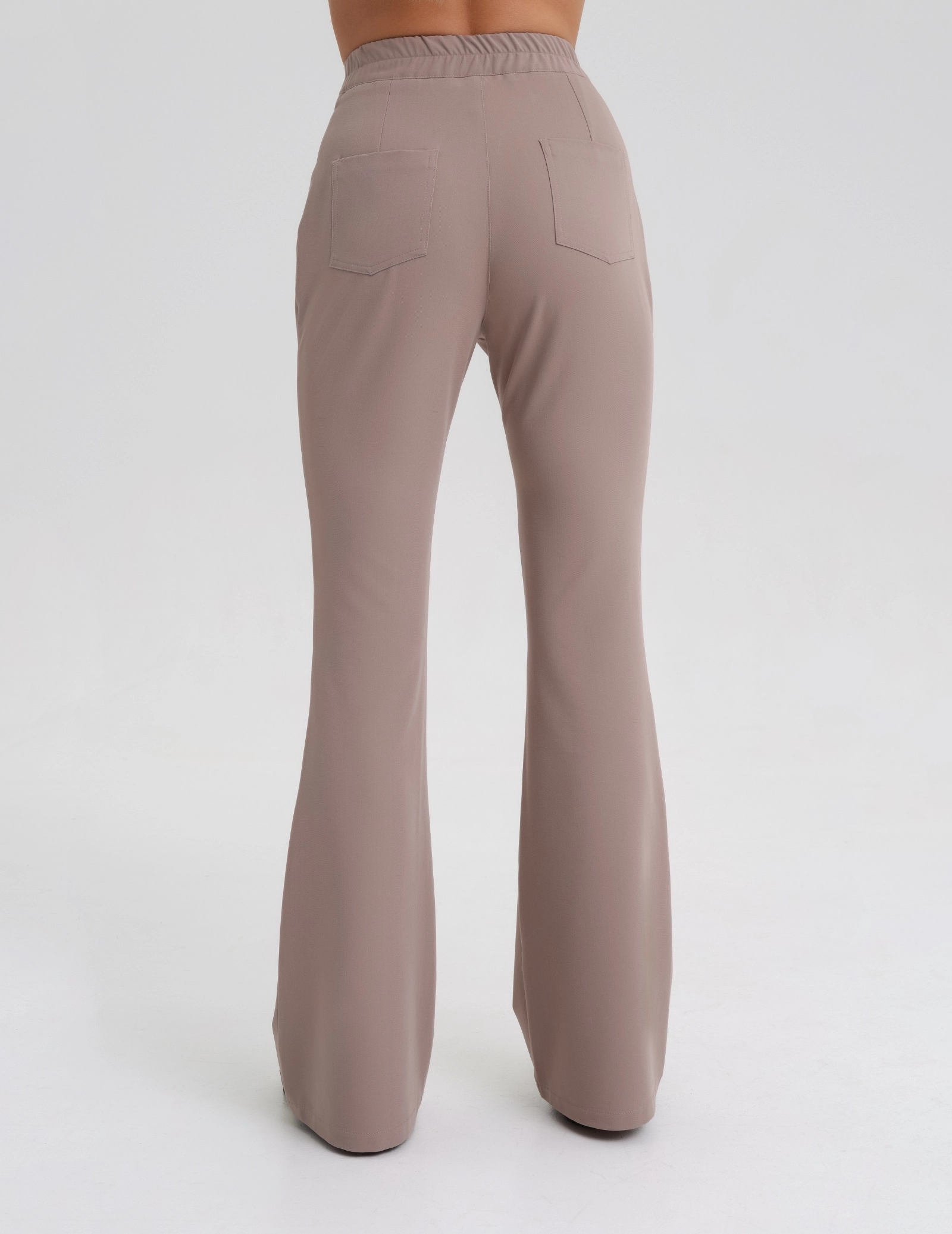 Damen Medizinische Hose Flare - BEIGE