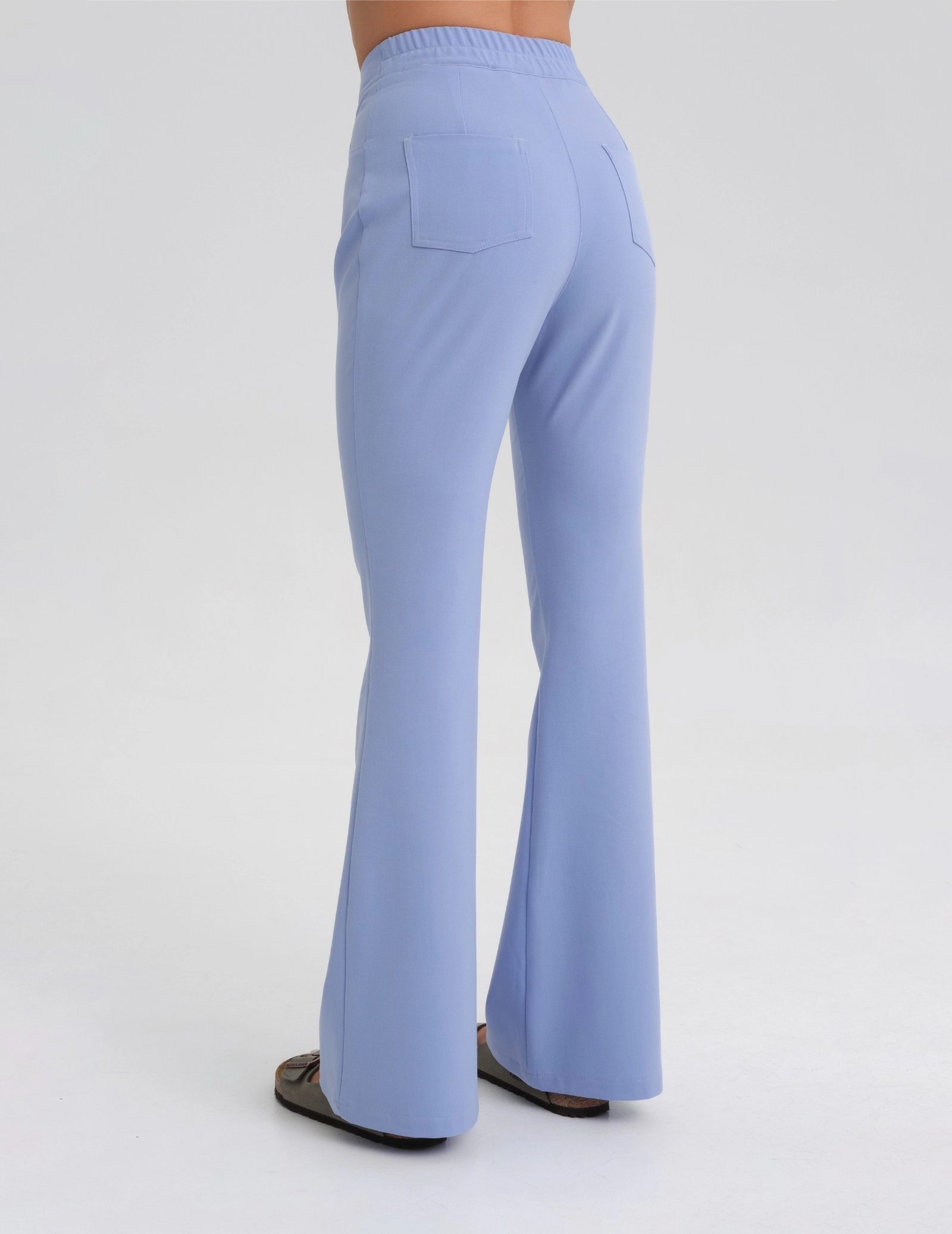 Damen Medizinische Hose Flare - CEIL BLUE