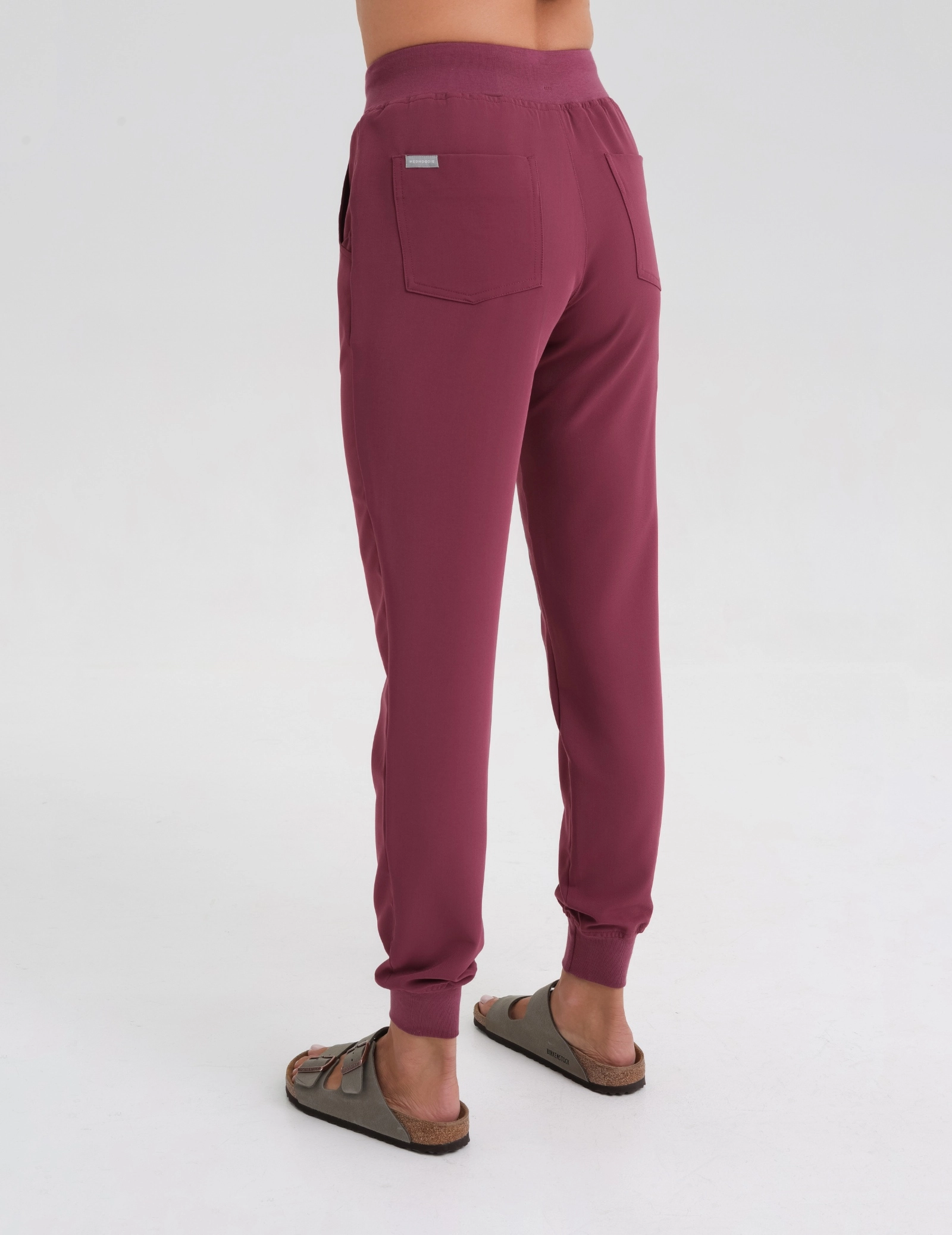 Damen Medizinische Hose Jogger - MULLED WINE