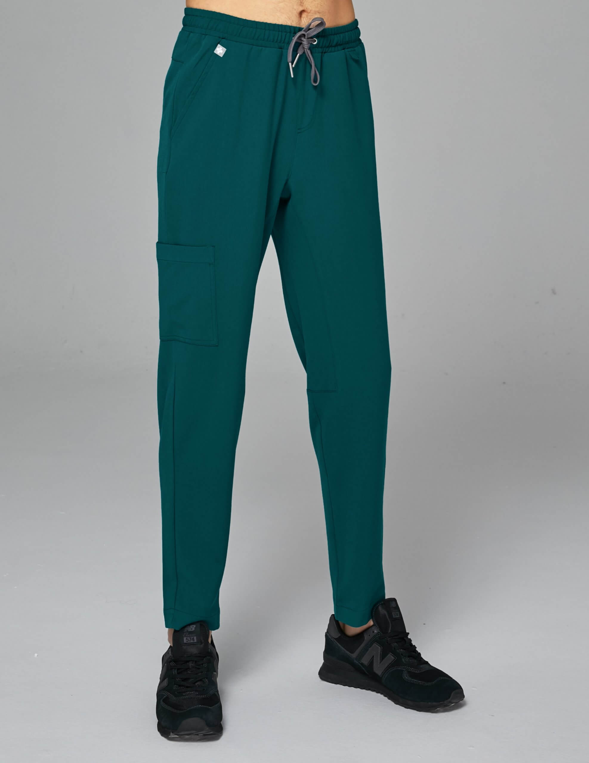 Herren-Basic-Hose – DEEP GREEN