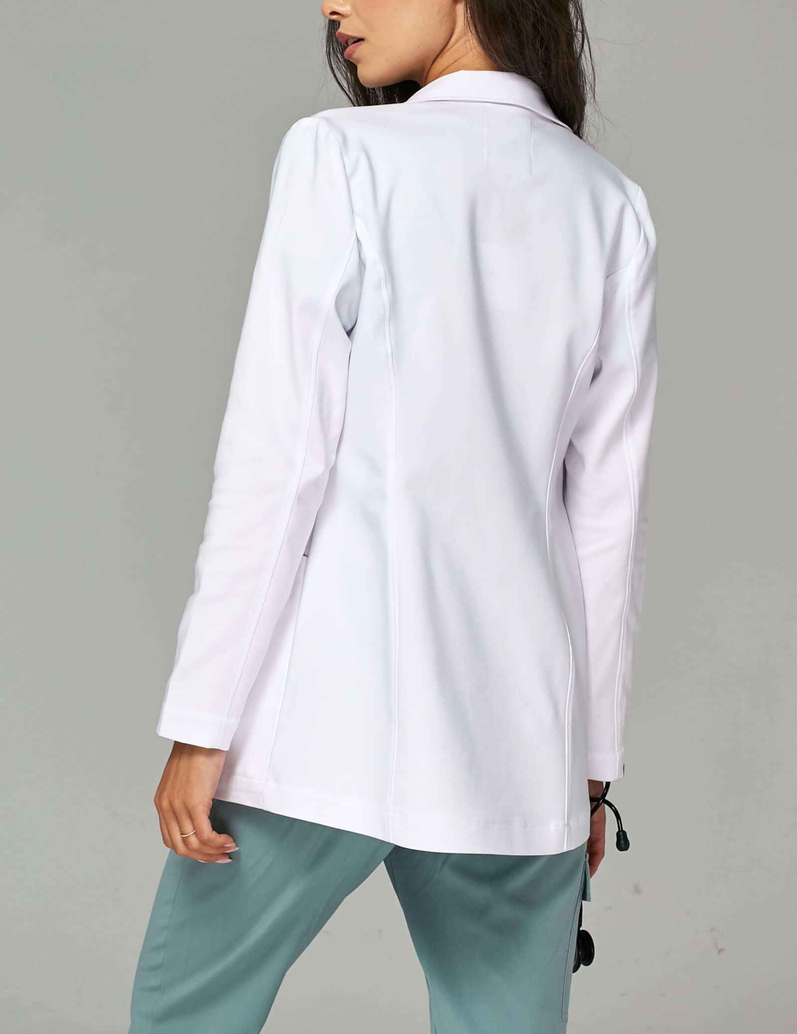 Damen Medizinischer Kittel Slim Fit - MADISON SHORT